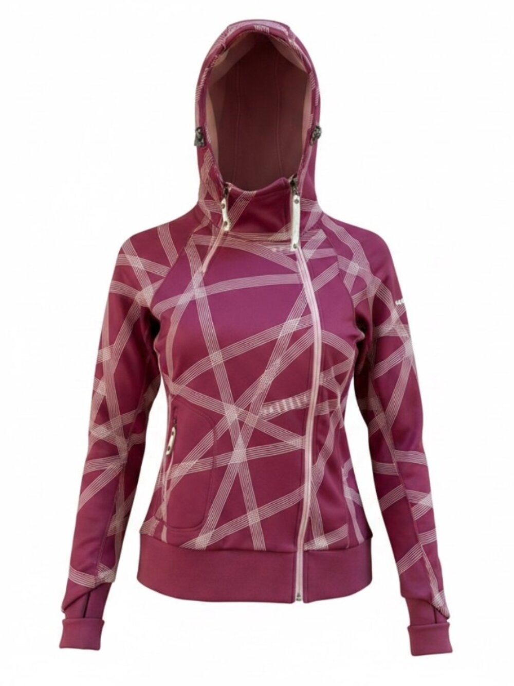 The North Face Snowsport Soft Shell with Asymetical Zipper - Size Medium